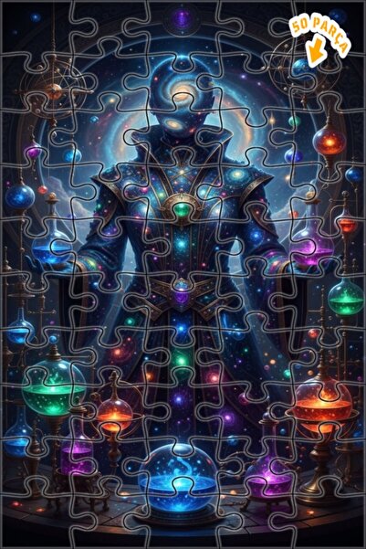 Teona Ahşap لغز خشبي بإطار مزدوج الطبقات من إيفرين بيلج، 50 قطعة، 15×25