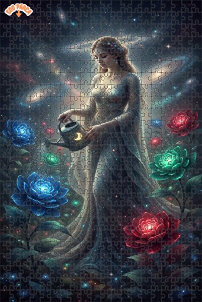 Teona Ahşap لغز خشبي بإطار مزدوج الطبقات بمظهر لوحة زيتية لمربي الحدائق الفلك...