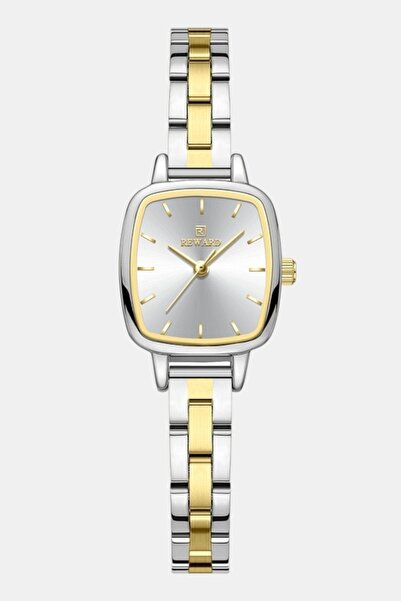 Reward Kadın Kol Saati Quartz Beyaz Kadran Çelik Kordon Gümüş-Altın 28 mm A14...