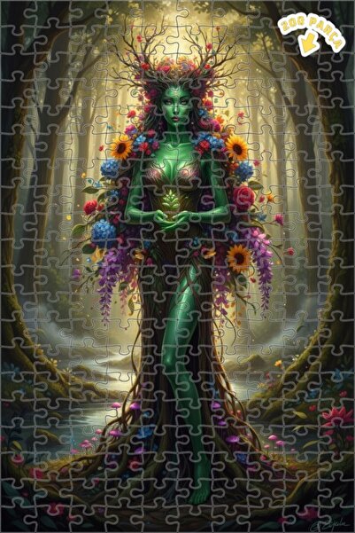 Teona Ahşap لغز خشبي بإطار مزدوج الطبقات من أورمان تانزيس، 200 قطعة، 25×35