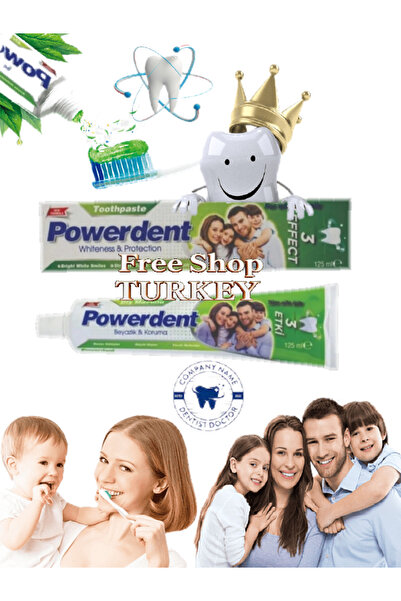 SWORD SİNGLE Powerdent Diş Macunu 3 Etkili 125 ml