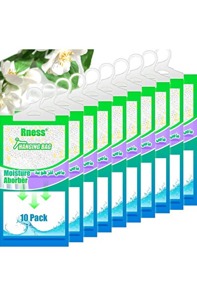 Rness Moisture Absorber Hanging Bag, Hanging Closet Dehumidifier Packages, Mo...