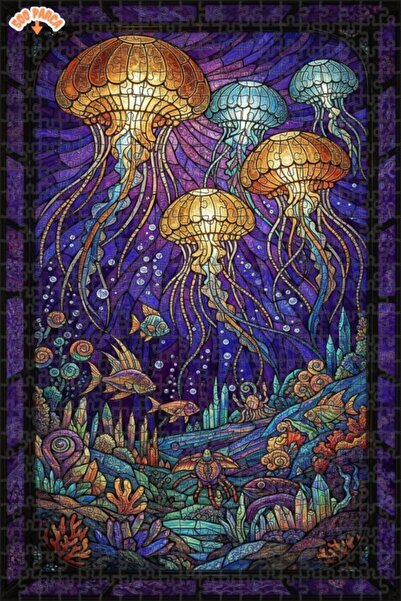 Teona Ahşap لغز خشبي بإطار مزدوج الطبقات بمظهر لوحة زيتية يصور المعجزات البحر...