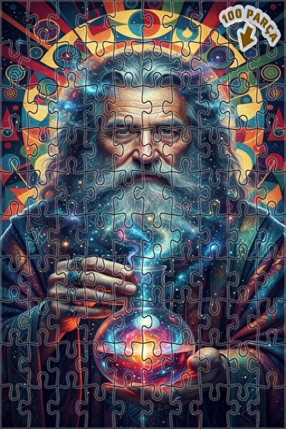 Teona Ahşap لغز خشبي بإطار مزدوج الطبقات من إيفرين بيلجس، 100 قطعة، 25×25