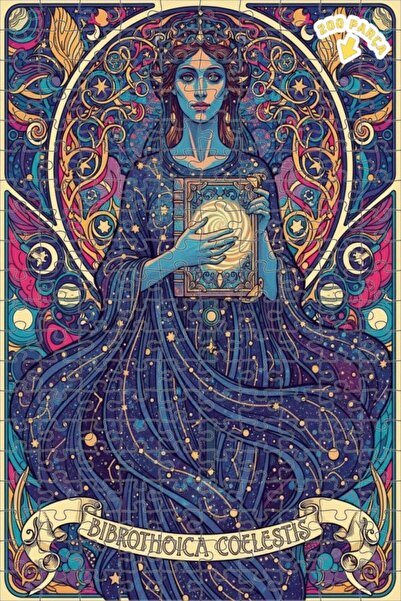 Teona Ahşap لغز خشبي بإطار مزدوج الطبقات من ستارز هانيميفنديس 200 قطعة 25×35