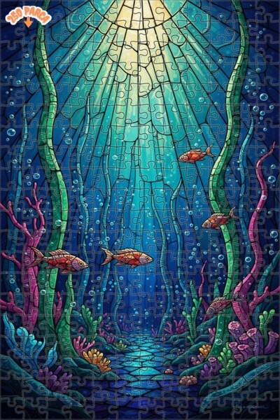 Teona Ahşap لغز خشبي بإطار مزدوج الطبقة مطبوع عليه فن الملكة الكونية 50 قطعة ...