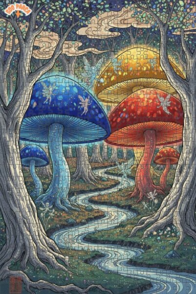 Teona Ahşap لغز خشبي مؤطر بطبقتين من مازال أورمان بيري، 500 قطعة، 50×30