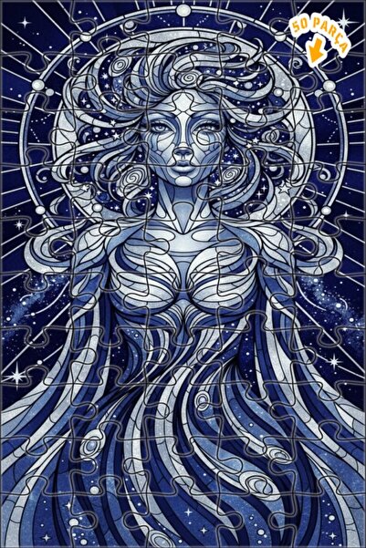 Teona Ahşap لغز خشبي بإطار مزدوج الطبقات من ستار تاتش للنساء 50 قطعة 15x25