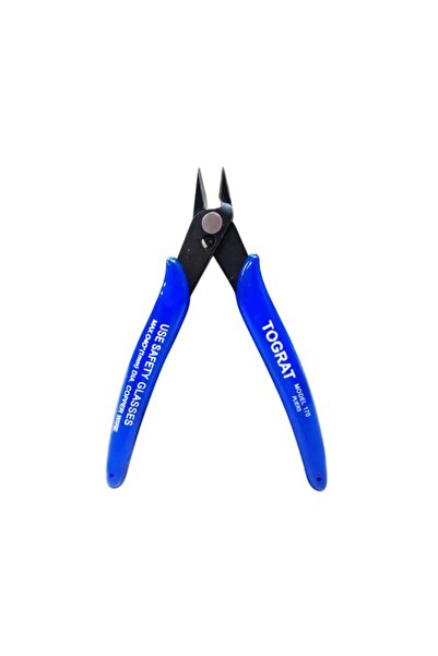 Tograt - Yan Keski Tel Kesme Makası Kablo Kesici Elektronikçi Tip (Model: 170...