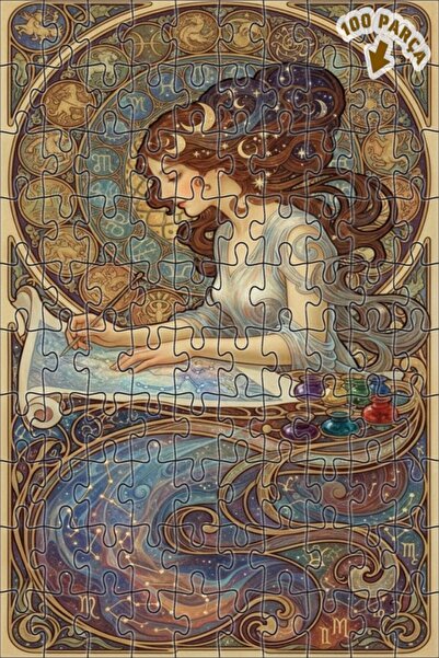 Teona Ahşap لوحة فنية خشبية مؤطرة على شكل مبنى مكون من طابقين بتصميم فنان الس...