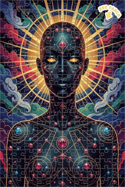 Teona Ahşap لغز خشبي بإطار مزدوج الطبقات من ميستريفول شاين 200 قطعة 25x35