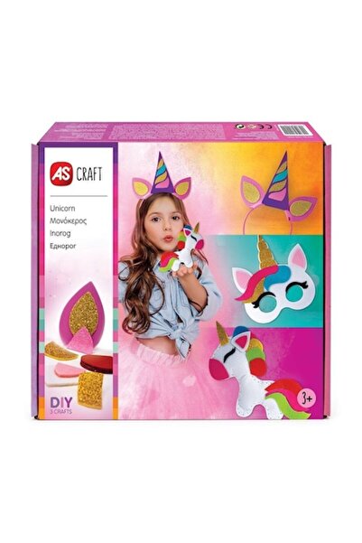 AS COMPANY Set de lucru AS Craft Unicorn, 3 ani+