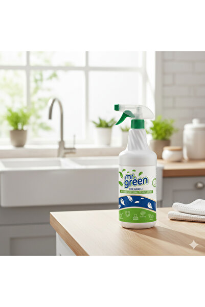 Mr Green MR. GREEN BİTKİSEL ÇOK AMAÇLI TEMİZLEYİCİ 1 L