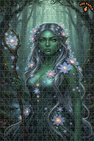 Teona Ahşap لغز خشبي بإطار مزدوج الطبقات من أورمان بيريسي 400 قطعة 35×35