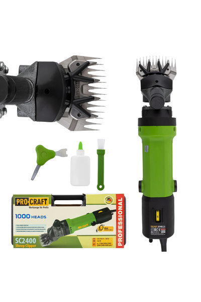 pro tools store romania Mașină de tuns oile Procraft SC2400, 350 W, 2400 RPM