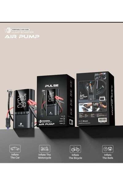 Zoom Plus ZM-599 PULSE Portable Mini with Digital Air Pump - Multifunction Bl...