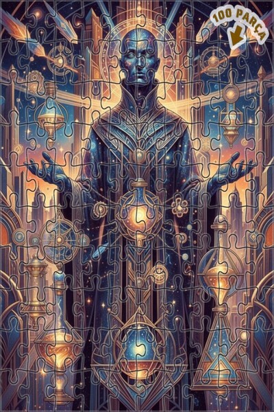 Teona Ahşap لغز خشبي بإطار مزدوج الطبقات من إيفرين بيلجس، 100 قطعة، 25×25