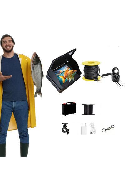 pazariz Olta Kamerası 4.3 İnç HD Ekranlı 220° Geniş Açılı Lens Su Geçirmez Ba...