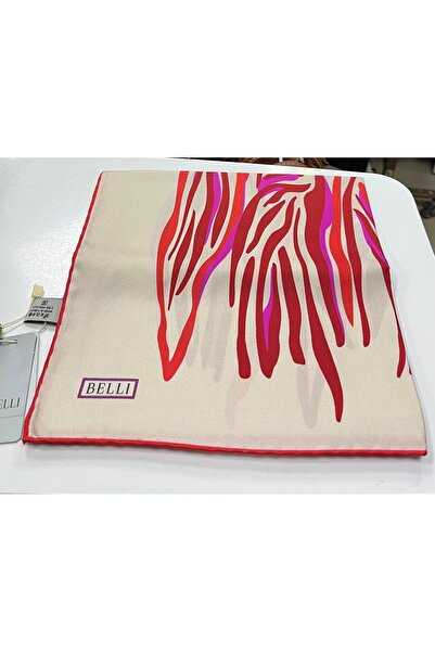 Gül Eşarp Twill silk scarf