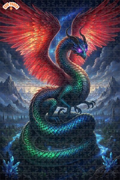 Teona Ahşap لغز خشبي بإطار مزدوج الطبقات من فانتاستيك آرت، 500 قطعة، 50x30