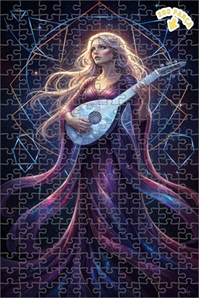 Teona Ahşap لغز خشبي بإطار مزدوج الطبقات من كوزميك ميلودي 200 قطعة 25x35