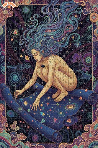 Teona Ahşap لغز خشبي مؤطر بطبقتين من إنفينيتي رايشر 500 قطعة 50x30