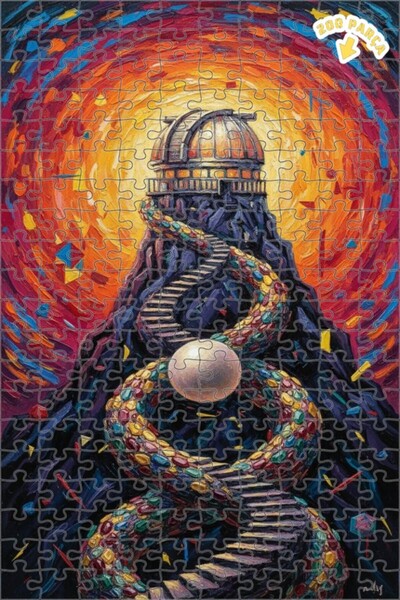 Teona Ahşap لغز خشبي مُركّز على الطراز الفيكتوري ذو طابقين من جوك بيليم مع سل...