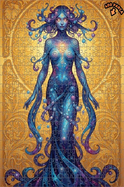 Teona Ahşap لغز خشبي بإطار مزدوج الطبقات من إيفرين، 400 قطعة، 35×35