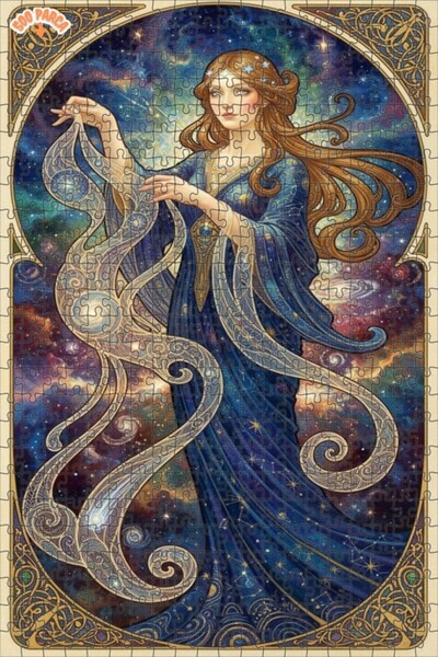 Teona Ahşap لغز خشبي بإطار مزدوج الطبقات من ستار تيكتوريك للنساء من جوكيست، 5...