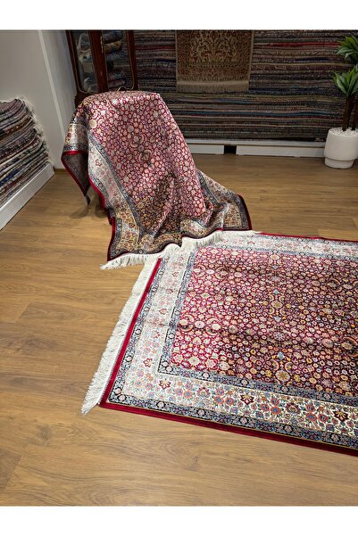 HSD İran İpek Halısı Hereke Yedidağ Çiçeği