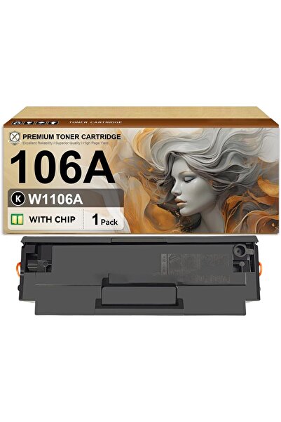 HP 106A MUADİL Black Cartridge Laser 107 107a 107w MFP 135 135a 135w 137fnw P...