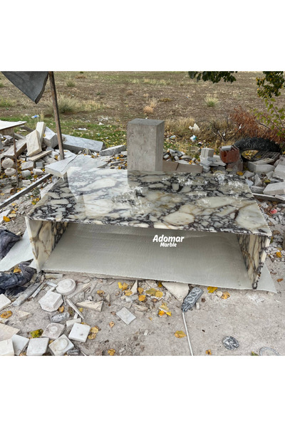 adomarmarblehandmadeandluxury Menekşe Orta Sehpa