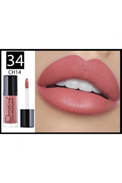 Christine Matte Liquid Lipstick No. 34