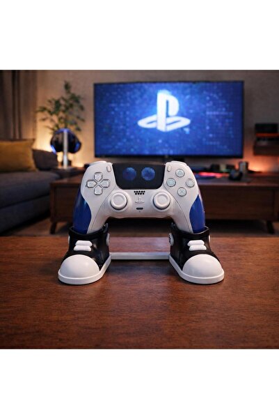 Basart 🎮 Karakter Ayakkabı Figürlü PS5 Kol Standı ve Masaüstü Organizer | Du...