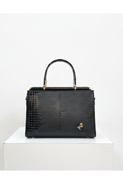 Çanta Trend حقيبة كتف نسائية كلاسيكية من ميامي بولو كلوب بتصميم خاص مظهر جلدي