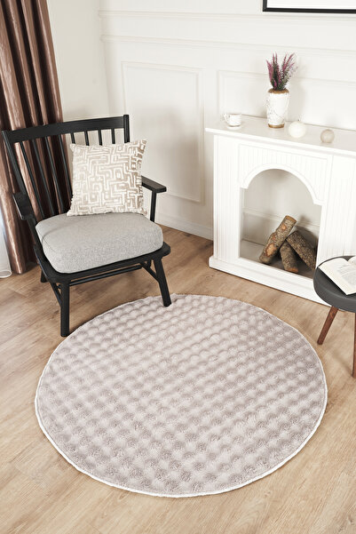 tropikal home Mekani, pufasti, okrugli Tepih Staza Protivklizni đon moderni d...