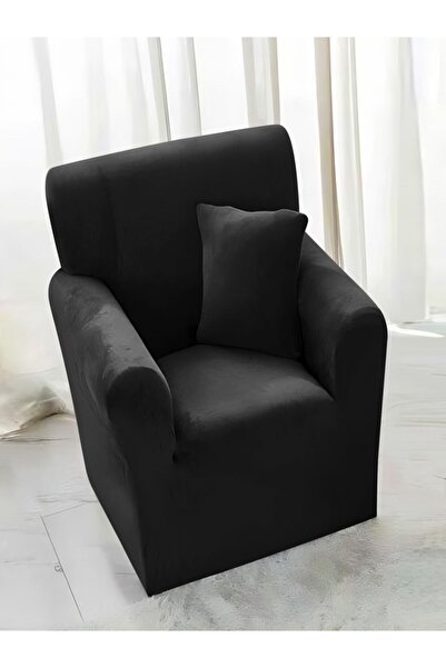 naniland.ro Elegant Elastic Velvet Armchair Cover