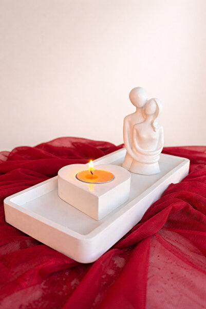 SCA CANDLE Sca Valentine's Day Gift Tray + Lovers Set