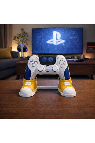 Basart 🎮 Karakter Ayakkabı Figürlü PS5 Kol Standı ve Masaüstü Organizer | Du...