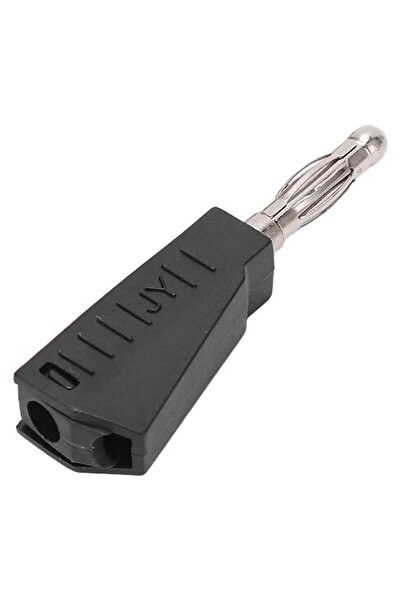 Powermaster IC-238D 4mm Banana Jack Üçgen Konnektör Siyah