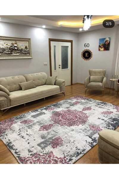 STILHOME Elastic Velvet Thin Fabric Carpet Cover - Washable - 4M²=160X230 Cm,...