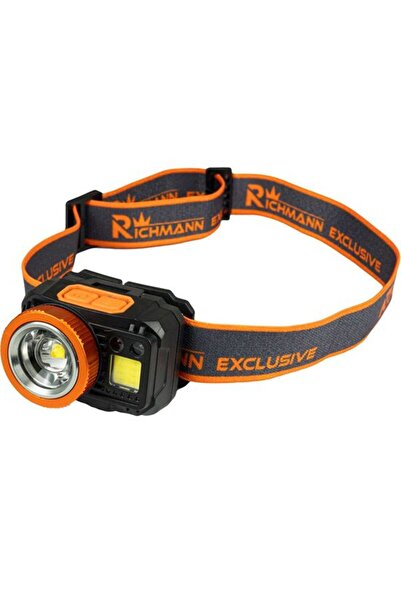 Evelise Lanternă frontală reîncărcabilă, CREE XPG LED 5 W + COB LED 3 W, 400 ...