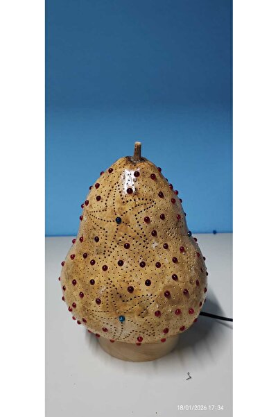 gemsartdeco Su Kabağı Yıldızlı Lamba