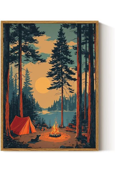 ALAYRA International لوحة جدارية قماشية جميلة مؤطرة مقاس 8×10 بوصات، هدية ديك...