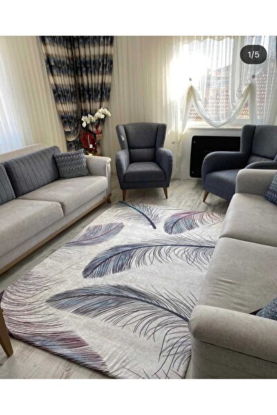 STILHOME Elastic Velvet Thin Fabric Carpet Cover - Washable - 4M²=160X230 Cm,...