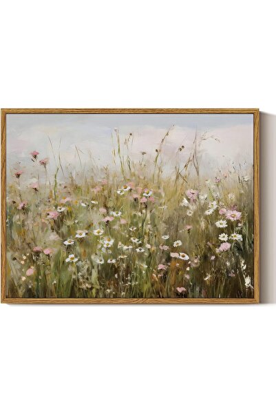 ALAYRA International Beautiful Canvas Wall Art Framed 30x40cm Elegant Modern ...