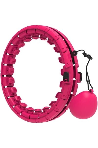 Msport Cerc de hula cu greutăți detașabile