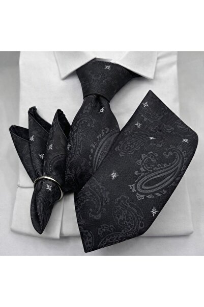 ilayda emir Cravată pentru bărbați cu design premium și eșarfă la guler
