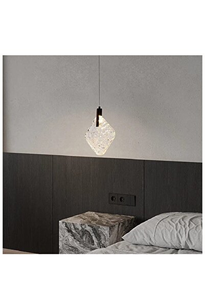 Hummer LED pendant light, gold color, yellow light output, 5 watts power