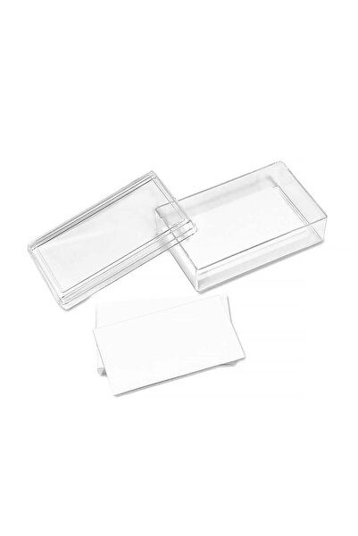 OEM White Business Cards with Cover - 100pcs